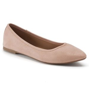 COPY - So Hitide Women's Flats - Nude